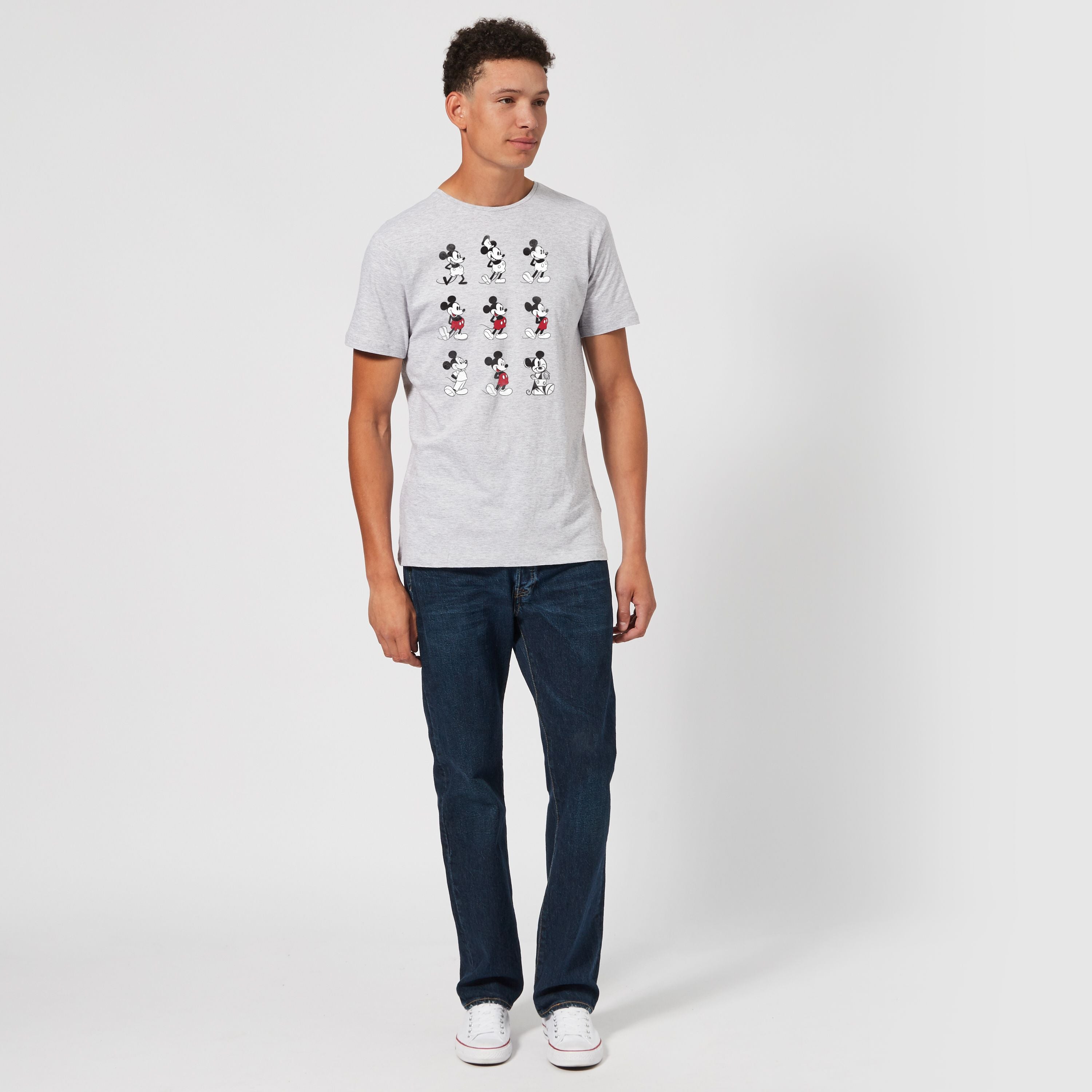 Official Disney Mickey Mouse Evolution Nine Poses T-Shirt