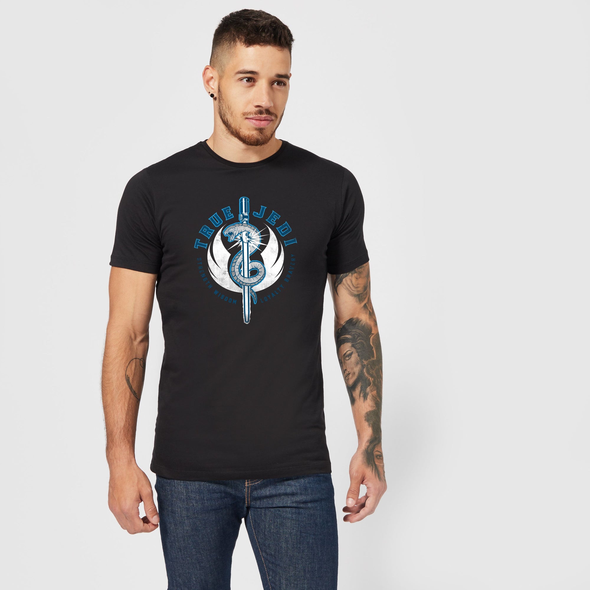 Official Star Wars: The Rise Of Skywalker True Jedi Black Unisex T-Shirt