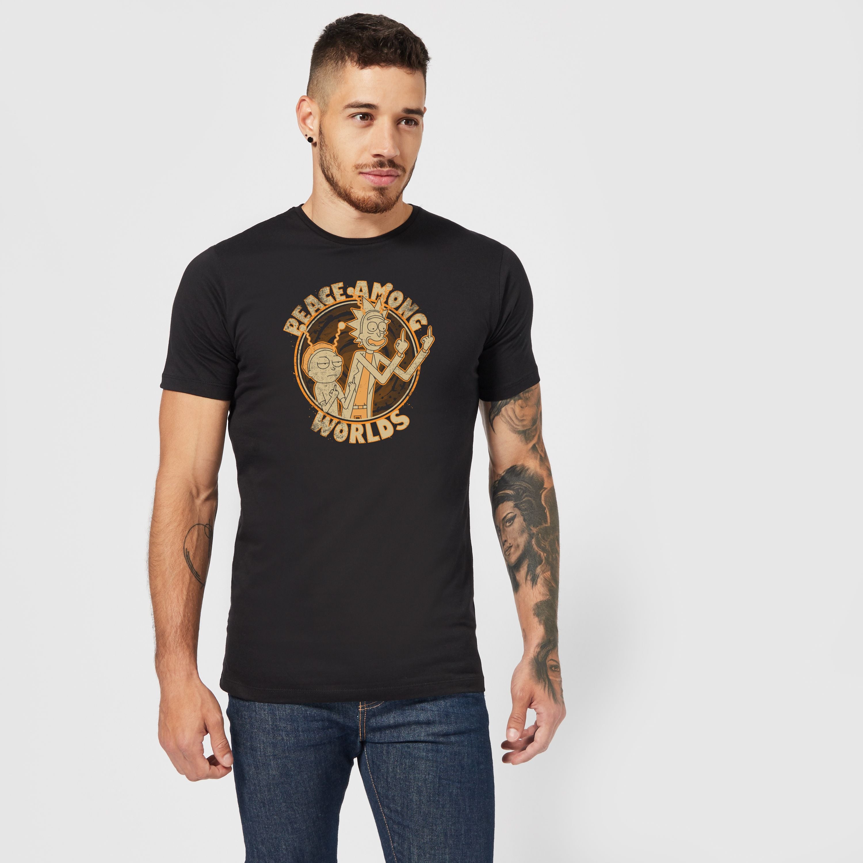Official Rick and Morty Peace Among Worlds Unisex T-Shirt