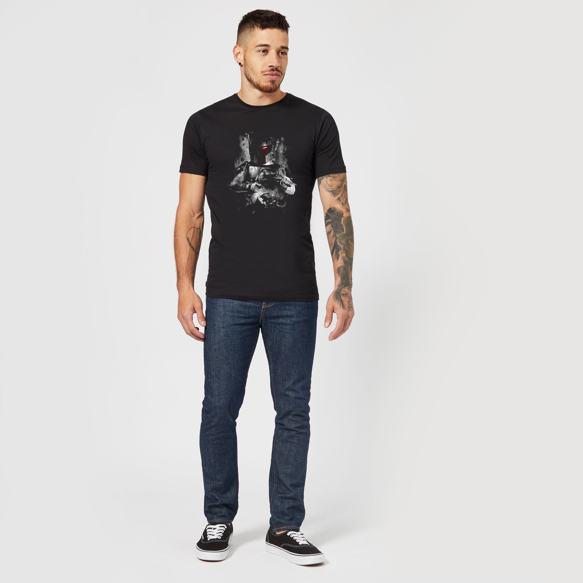 Official Star Wars Boba Fett Distressed Unisex T-Shirt