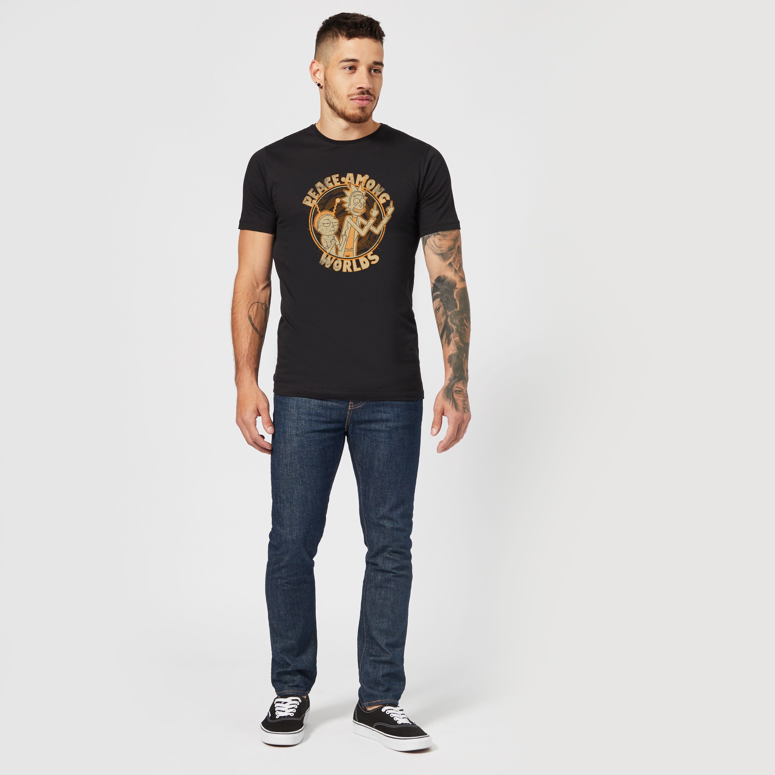 Official Rick and Morty Peace Among Worlds Unisex T-Shirt
