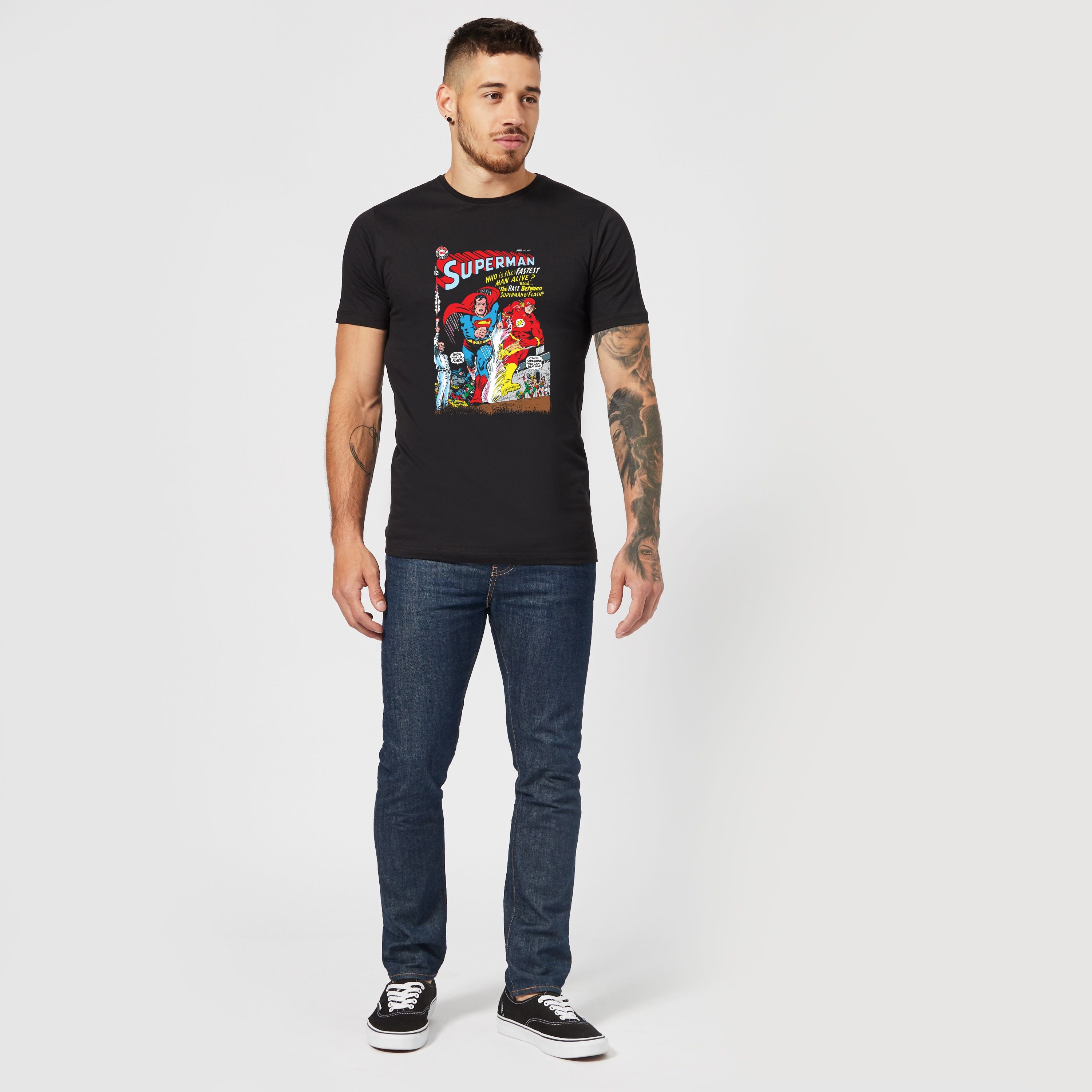 Official DC Comics Justice League The Fastest Man Alive Cover Unisex T-Shirt