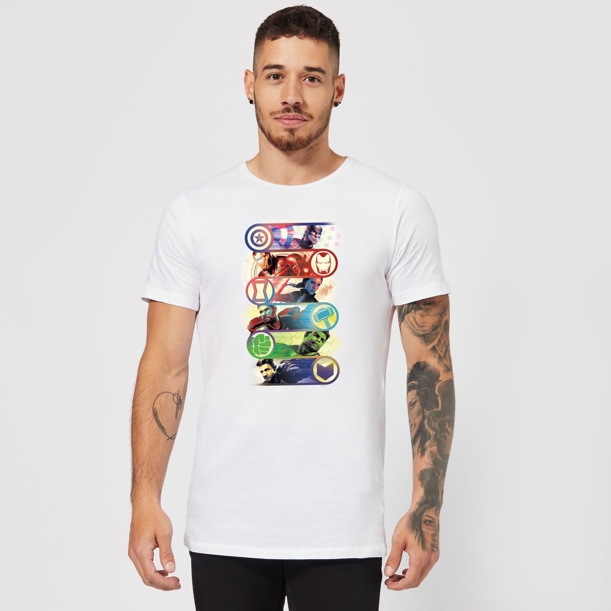 Official Marvel Avengers Endgame Original Heroes Unisex T-Shirt