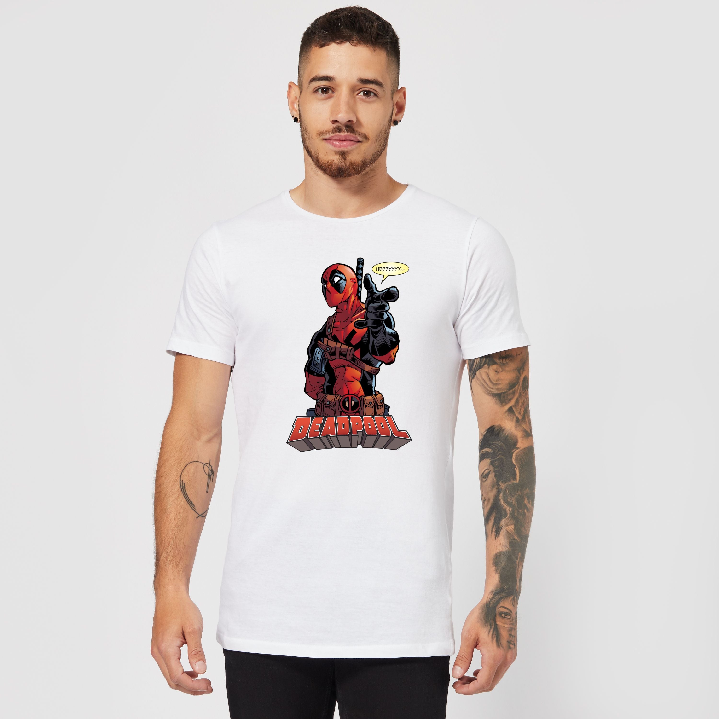 Official Marvel Deadpool Hey You Unisex T-Shirt