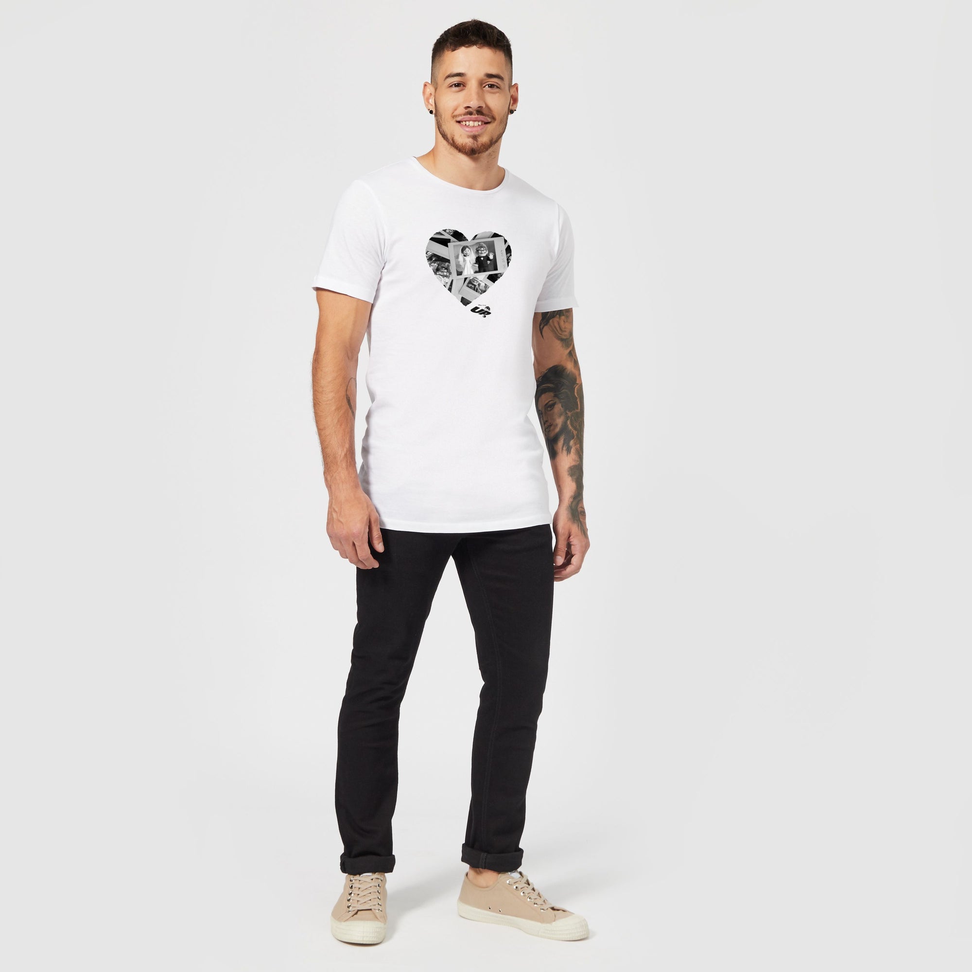 Official Disney UP Collage Heart Unisex T-Shirt