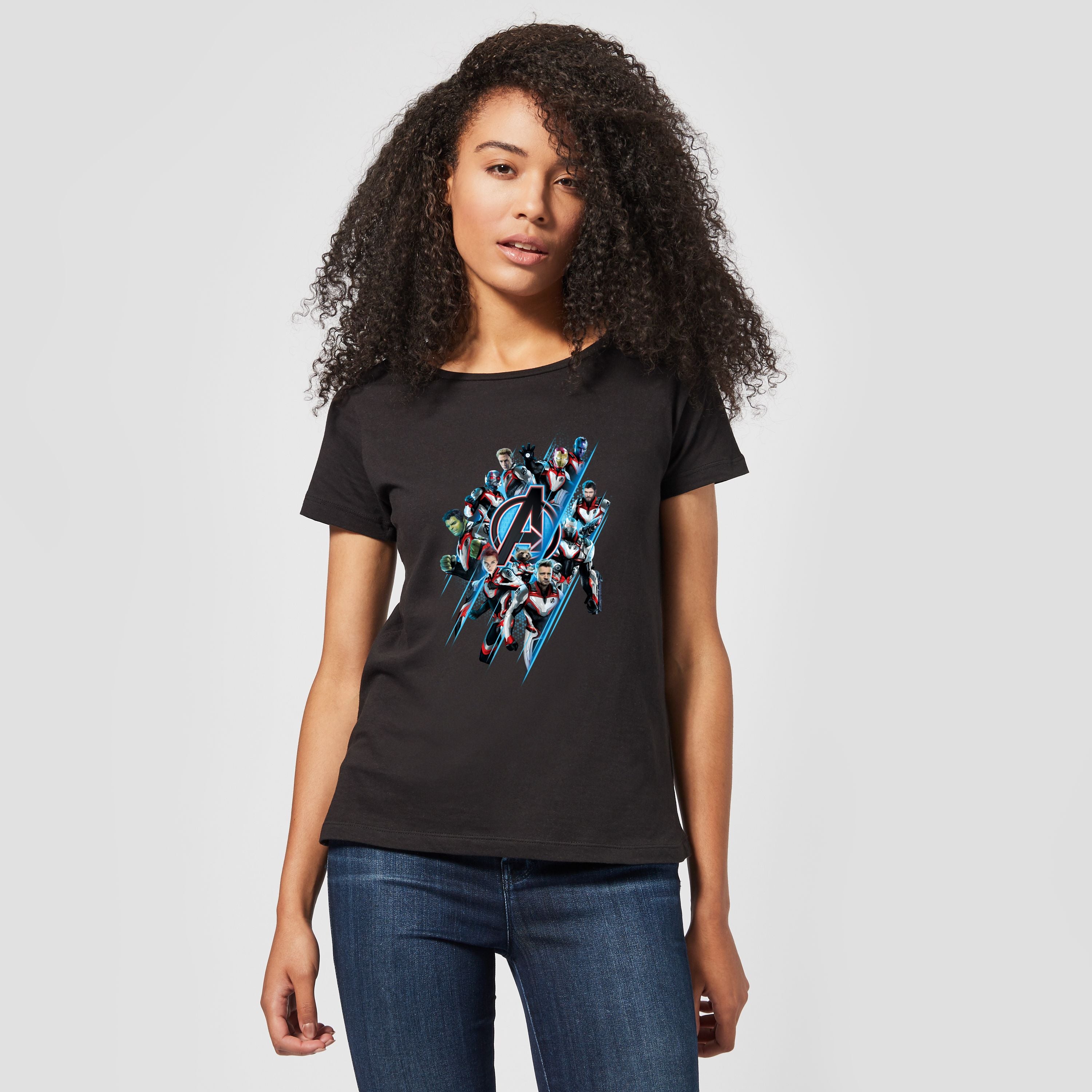 Official Marvel Avengers Endgame Logo Team Women's T-Shirt