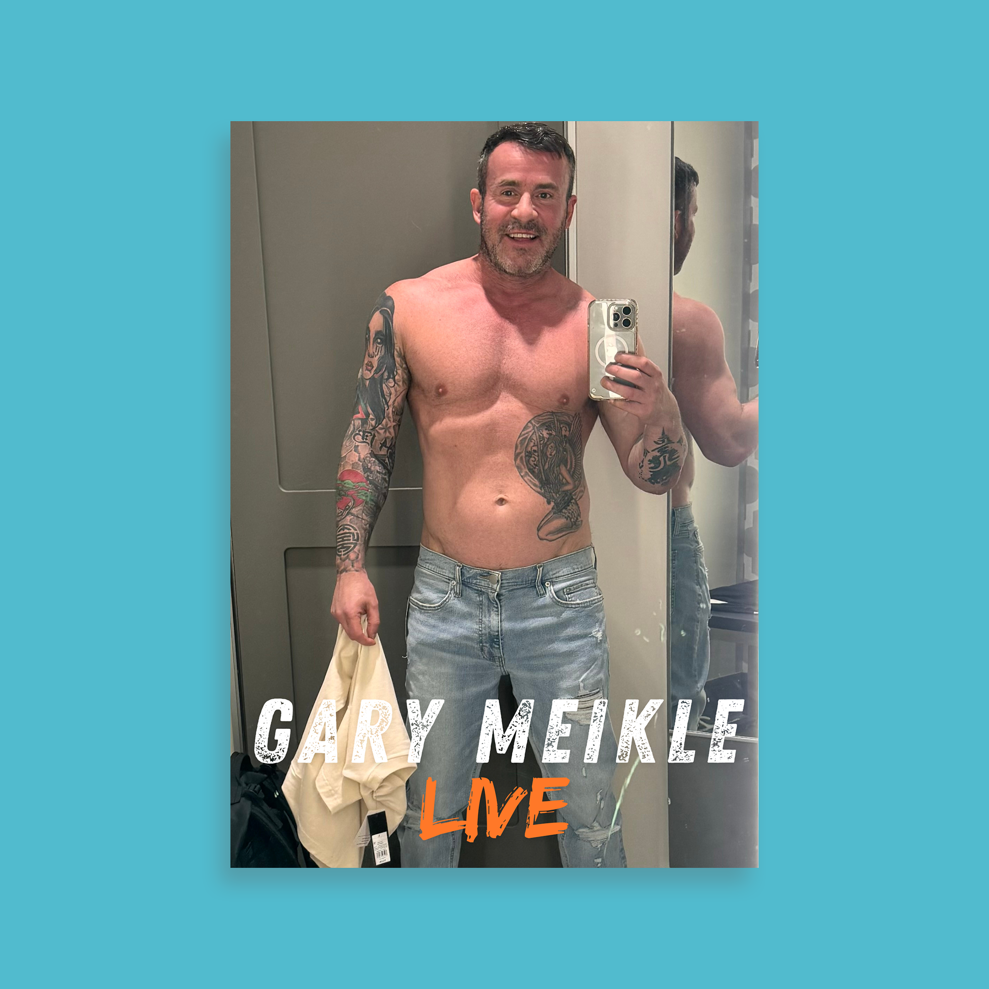 Gary Meikle Topless Poster