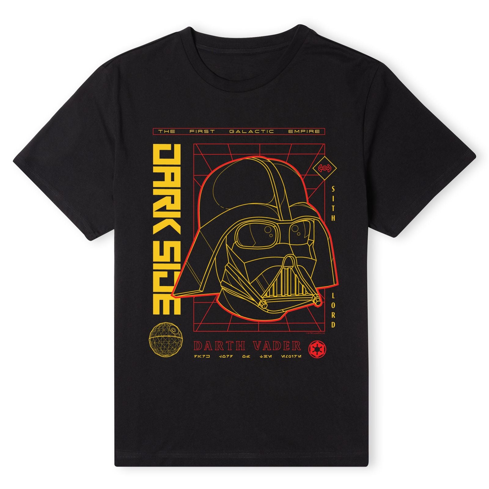 Official Star Wars Darth Vader Grid Unisex T-Shirt