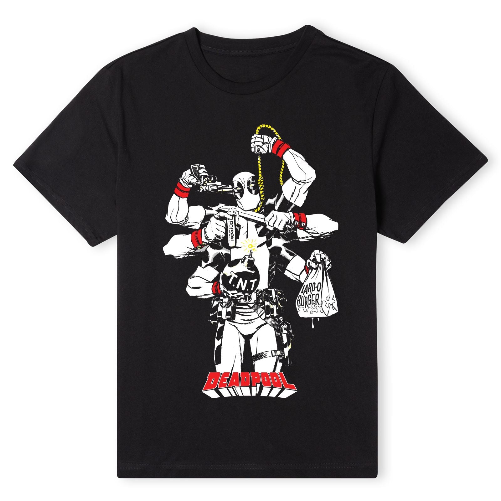 Official Marvel Deadpool Multitasking Unisex T-Shirt