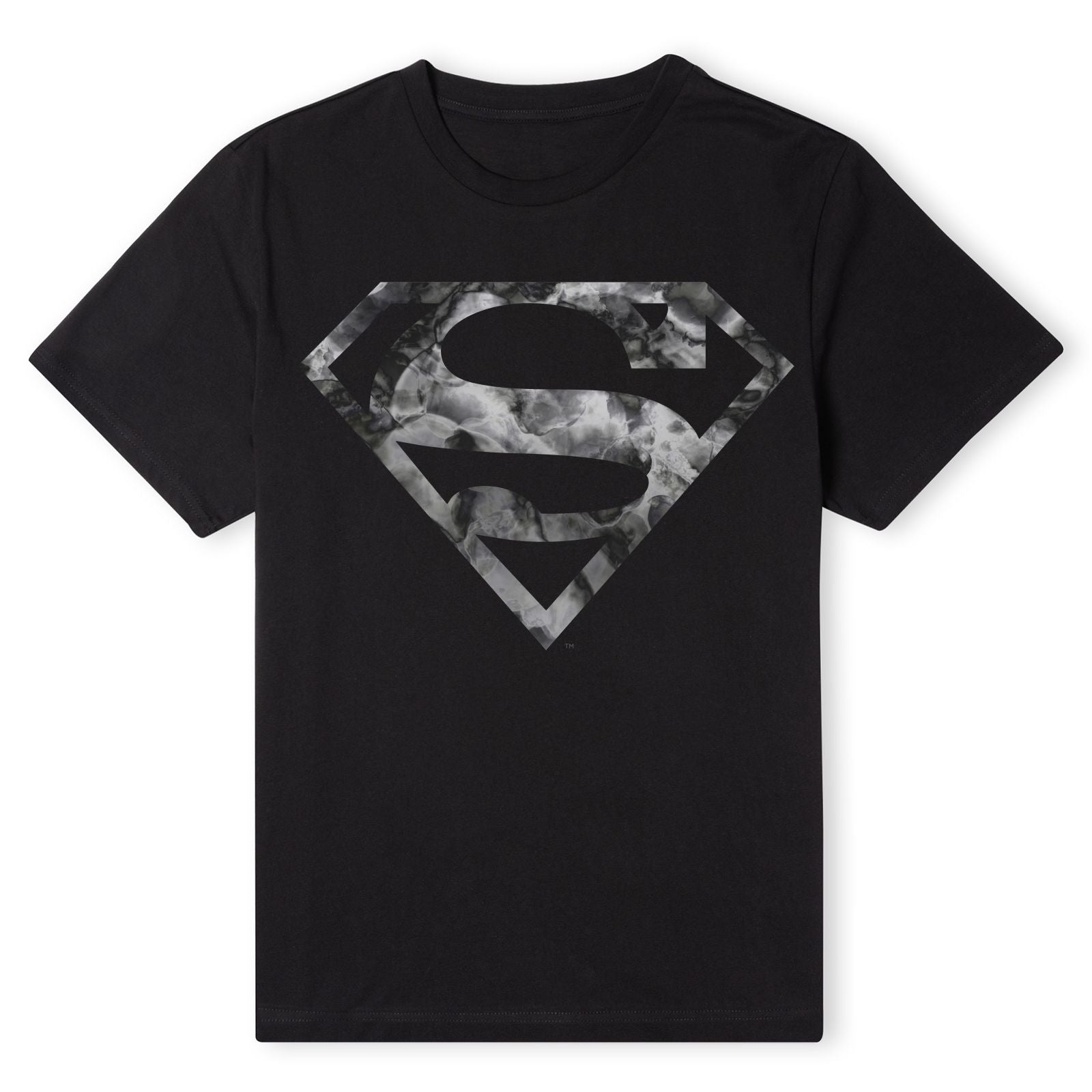 Official DC Comics Original Marble Superman Logo Unisex T-Shirt