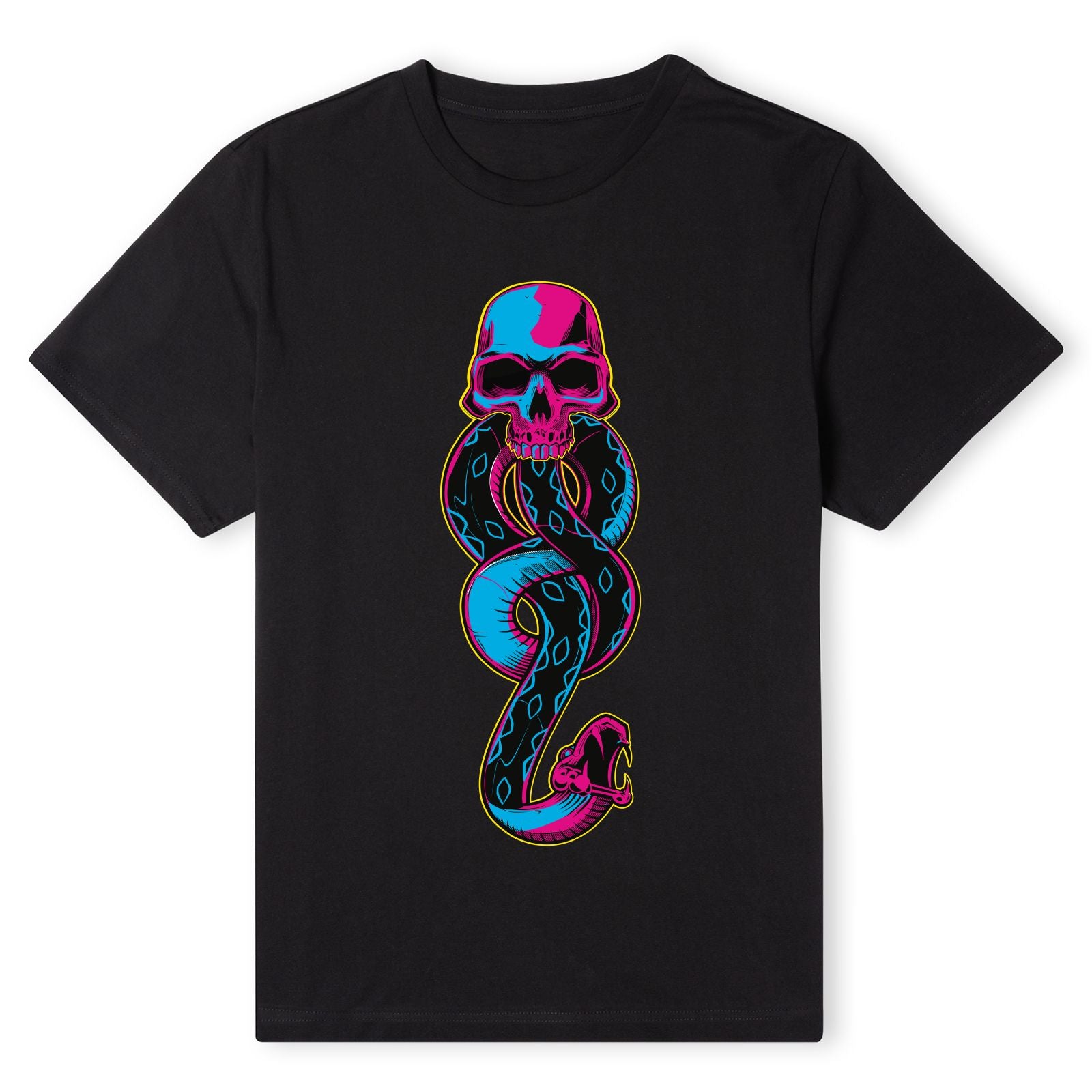 Official Harry Potter Dark Mark Neon Unisex T-Shirt