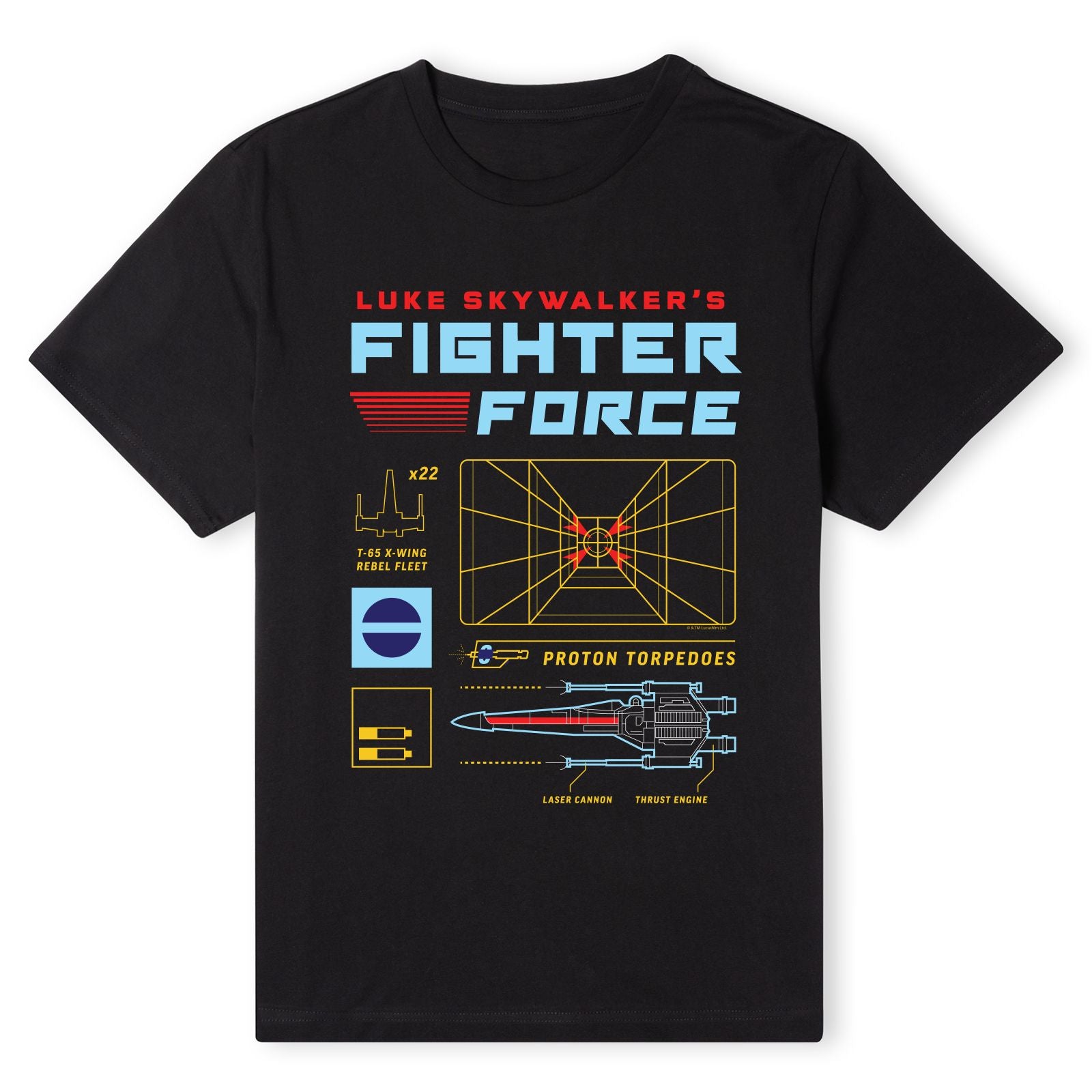 Official Star Wars Fighter Force Unisex T-Shirt