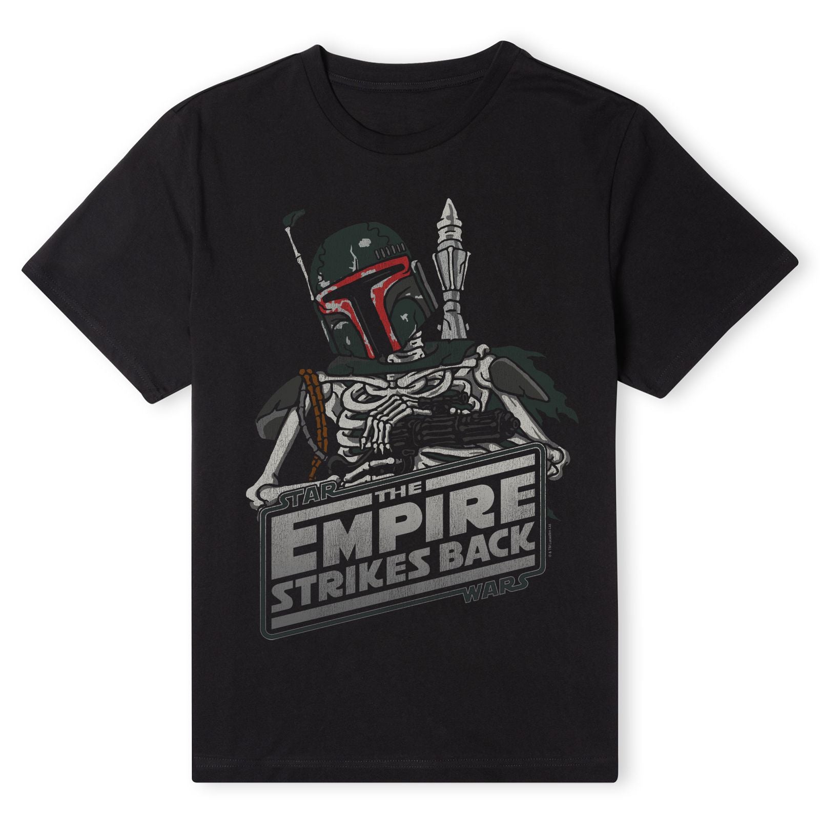 Official Star Wars Boba Fett Skeleton Unisex T-Shirt