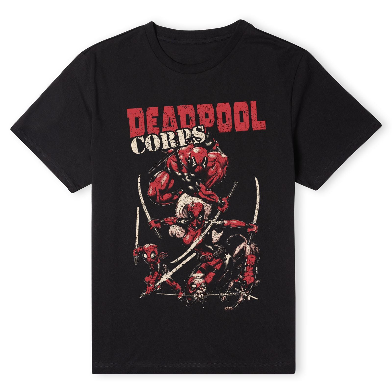 Official Marvel Deadpool Family Corps Unisex T-Shirt