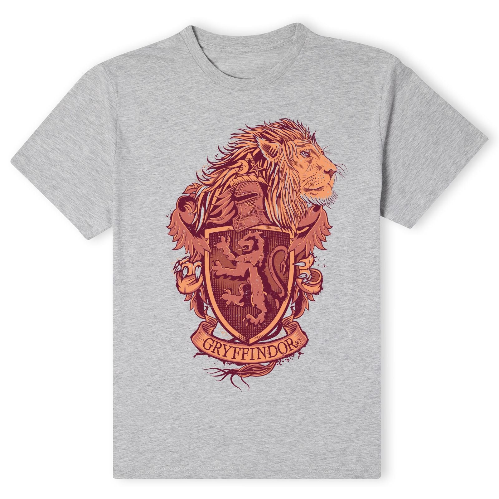 Official Harry Potter Gryffindor Drawn Crest Unisex T-Shirt