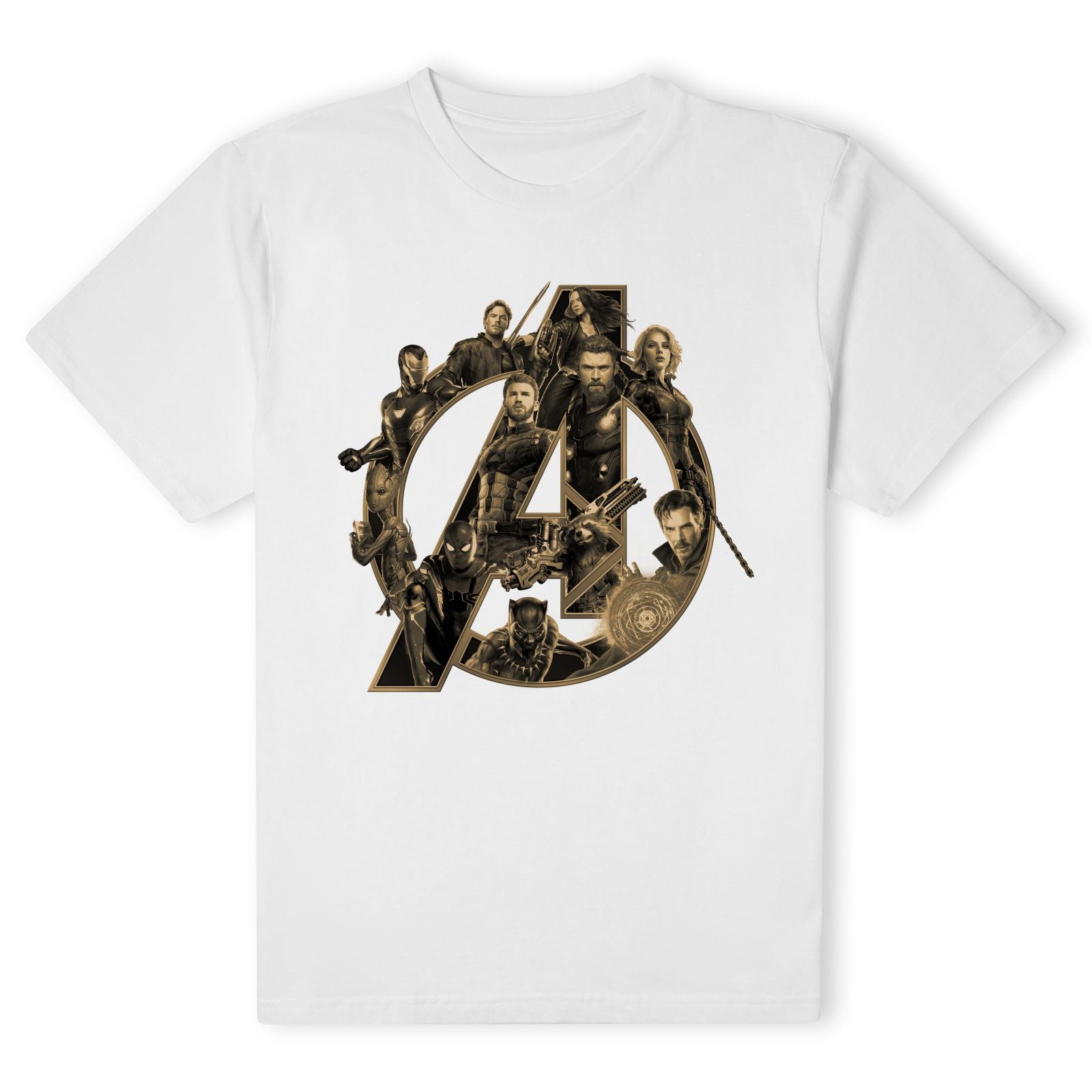 Official Marvel Avengers Infinity War Avengers Logo T-Shirt