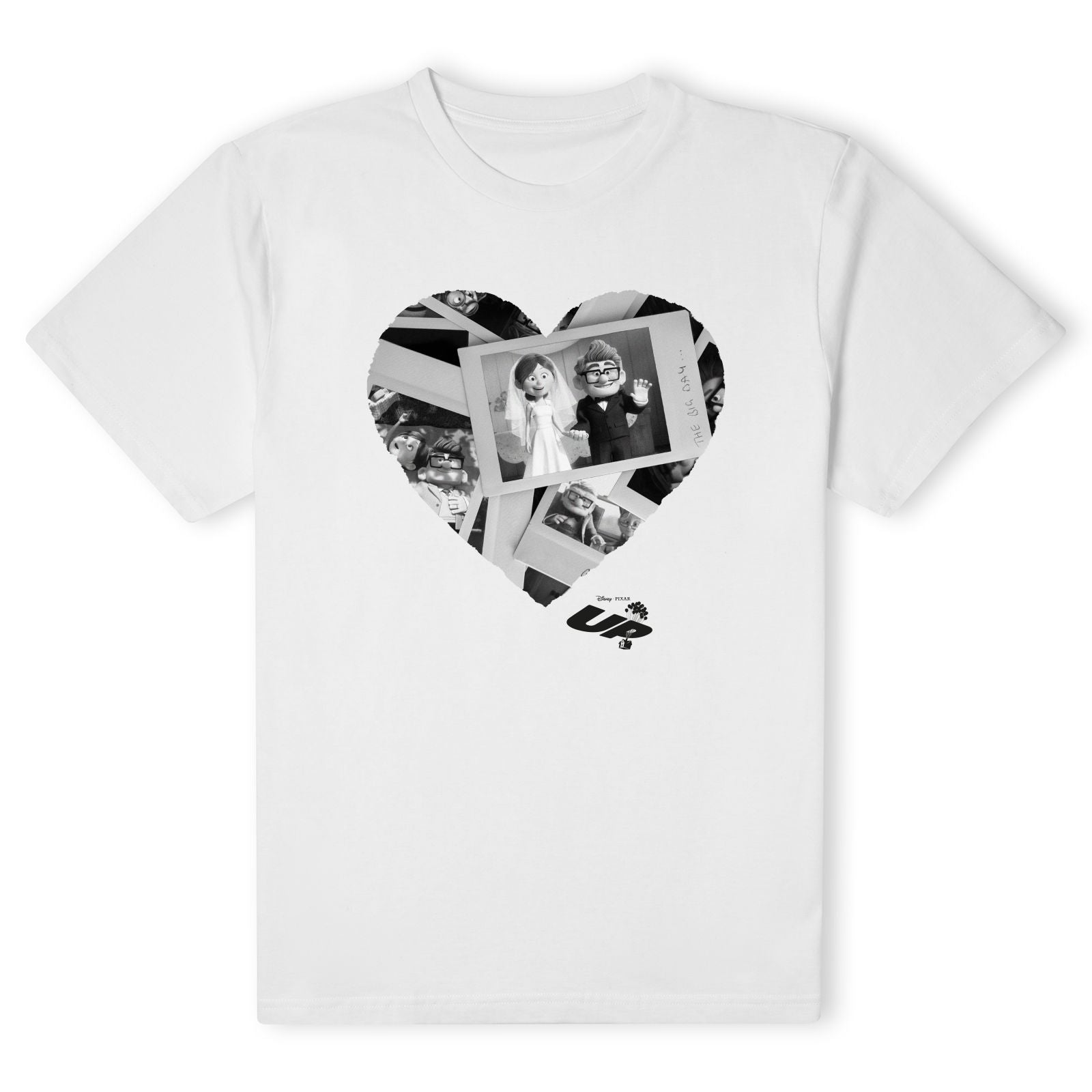 Official Disney UP Collage Heart Unisex T-Shirt