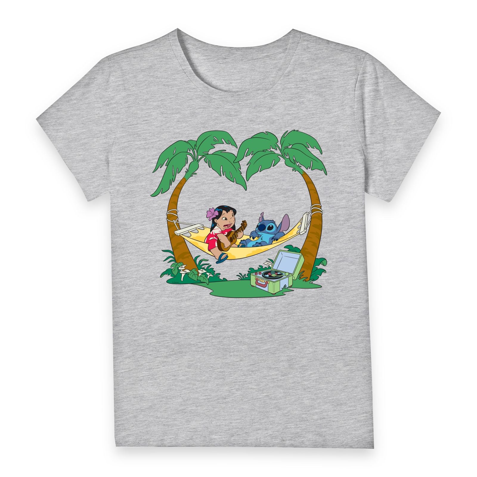 Official Disney Lilo & Stitch Play Some Music Women's T-Shirt