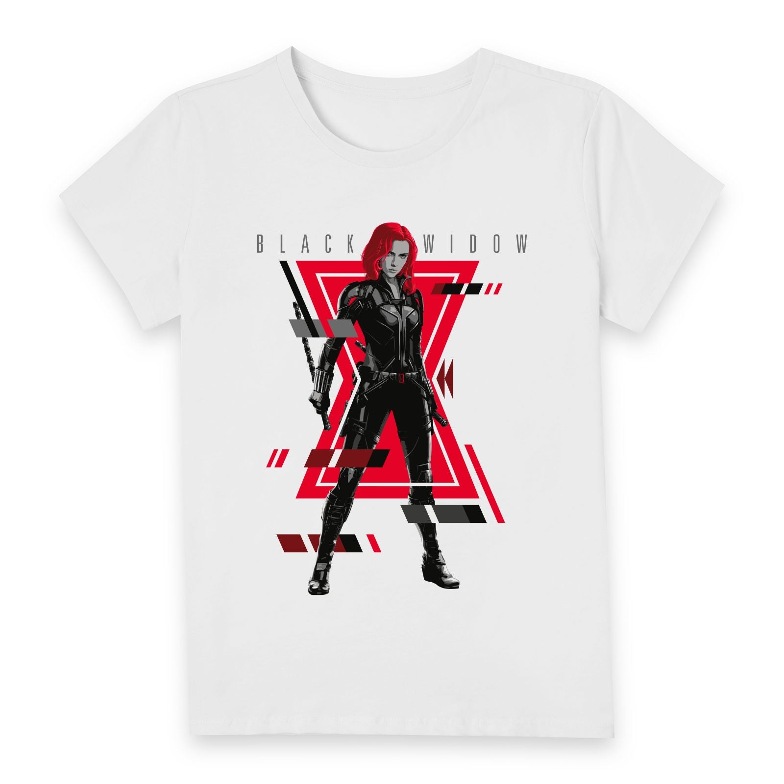 Official Marvel Black Widow Portrait Pose Women's T-Shirt